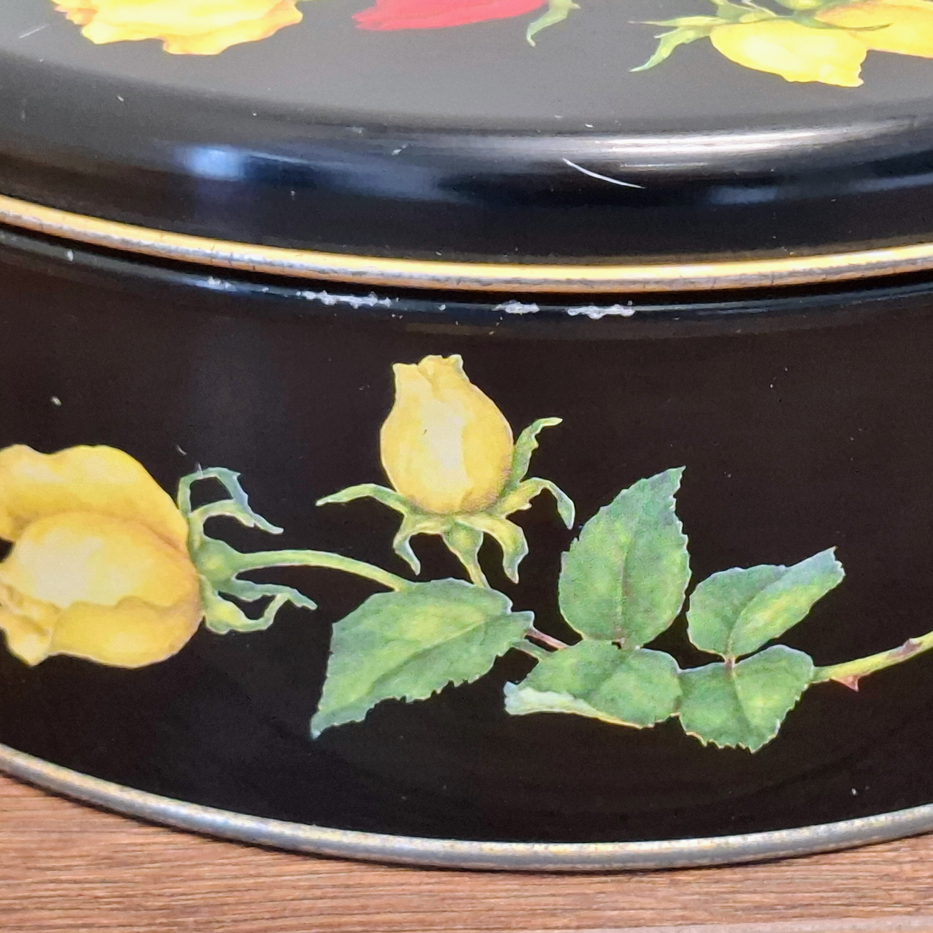Koektrommel - Blik - IRA Denmark - Bloemen
