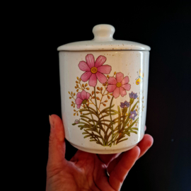 3 Voorraadpotjes of Bloempotjes – Bloemen