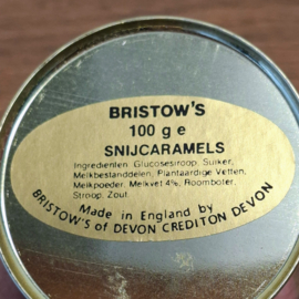 Nostalgisch Blikje - BRISTOW'S Snijcaramels