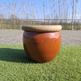 Geglazuurde Terracotta Bloempot - Buitenpot