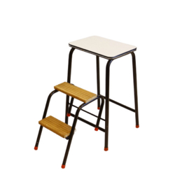 Vintage Brabantia Huishoudtrapje / Krukje