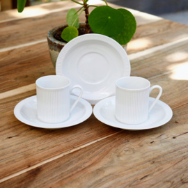 Arzberg Cannelee - Espresso Kop en Schotel