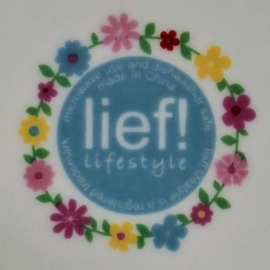 Lief! Mok - Beker - Blauw