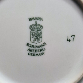 Soepkom met vast onderbord -  Bavaria Schumann Arzberg Germany