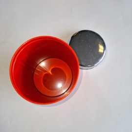 Emaille Suiker Voorraadblik - Oranje