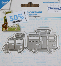 Cutting Die - Snijmal - Joy! - Auto & Caravan