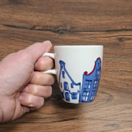 Douwe Egberts "Buren" (Neighbours) Porseleinen Mok - Kopje