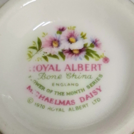 Royal Albert - Flower of the Month Series - September - Michaelmas Daisy - Kopje
