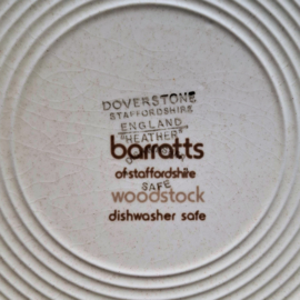 Barratts of Staffordshire Doverstone “HEATHER”Woodstock Gebaksbordje