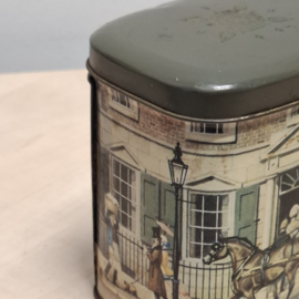 Vintage Blikje met Paard en Wagen / Koets - Gr. Britain