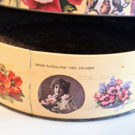 Vintage Blik /  Koektrommel – Made in England