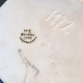 Vintage Art Deco Altrohlau czechoslovakia Porseleinen Schaaltje