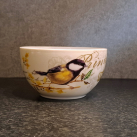 Schaaltjes 4 stuks - Easy Life - Nostalgie - Vogels