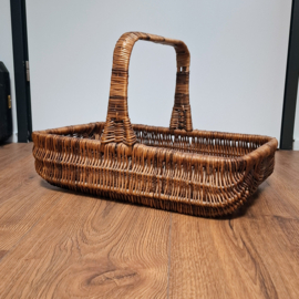 Rieten Mand met Hengsel