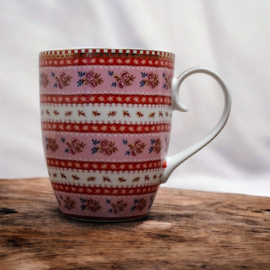Pip Studio Floral Ribbon Rose Mok / Beker