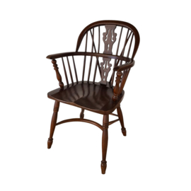 Antiek Engelse  Windsor Stoel