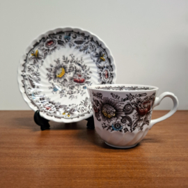 Vintage Kop en Schotel Ridgway “Clifton” Multicolour