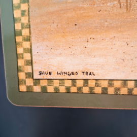 Pimpernel Placemat Eend - David Carter Brown - Blauwvleugeltaling