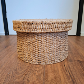 Mand - Ronde Opbergmand met Deksel