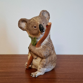 Koala Beeldje -  Eva Dalberg - Franklin Mint 1983 - World Wildlife Fund.