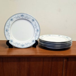 6x Ontbijtbord – Bord - Noritake Blue Hill