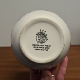 Boerenbont - Schaaltje / Kom op Voet - Boch - 13 cm