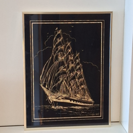 Laser Print - Caroline Vegter - Decoratie / Kunst - Zeilboot