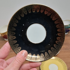 Vintage Kop en Schotels 6 stuks - J.G. van der Mark & Zonen