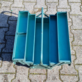 Vintage Industriële Gereeedschapskist Lichtgroen - Vendex