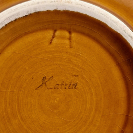 Vintage Soepkom met Bord - Katrin