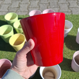 20 Bloempotjes - Bloempot Ø 13 cm x H 13,5 cm - Keramiek