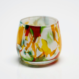 FIDRIO Holland Vaas - Glas - Hoogte 10 cm