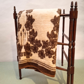 Vintage Deken met rits en drukknopen - Paardendeken?