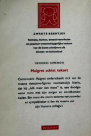 ZB0279/2 - Georges Simenon - Maigret schiet tekort
