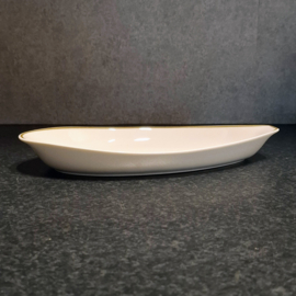 Mosa Druppel vorm Schaaltje 27,5 cm  – Goud Randje