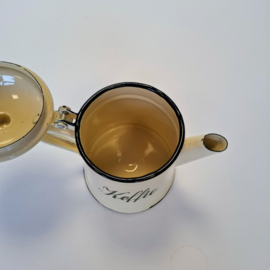 Emaille Koffiepotje - Kan