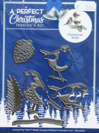 Cutting Die - Snijmal - A Perfect Christmas - Jeanine's Art - Christmas Birds
