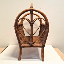 Lektuurmand - Tijdschriftenrek - Rotan