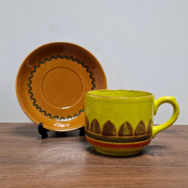 Vintage Soepkom met Bord - Zell Feuerland