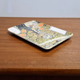 Klein Dienblad Art Deco - Melamine - Aout - Eugène Grasset
