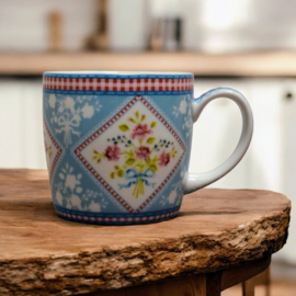 Pip Studio Royal Raja Mok / Beker - Blauw