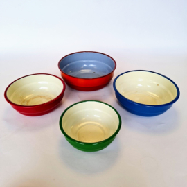 Emaille Schalen Set - Nest