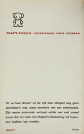ZB0580/5 - Georges Simenon - Het eerste onderzoek van Maigret
