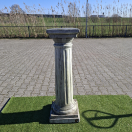 Zuil van Gips - Plantenstandaard - Sokkel H 113 cm