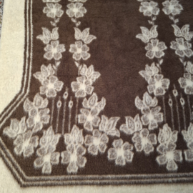Vintage Deken met rits en drukknopen - Paardendeken?