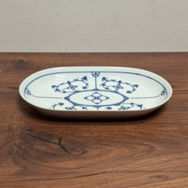 Schaaltje - ovaal - Jäger original Blau Saks - Vleesschaal / Zuurschaal