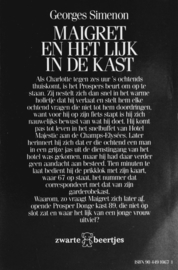 ZB1067/7 - Georges Simenon - Maigret en het lijk in de kast