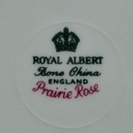 Royal Albert Prairie Rose Heren Kop en Schotel