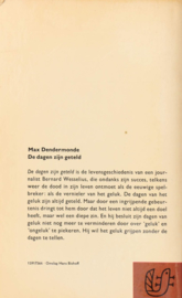 Sal159/1 - Max Dendermonde - De dagen zijn geteld