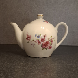 Vintage Theepotje - made in Germany - Bloemen - Ø 10 cm